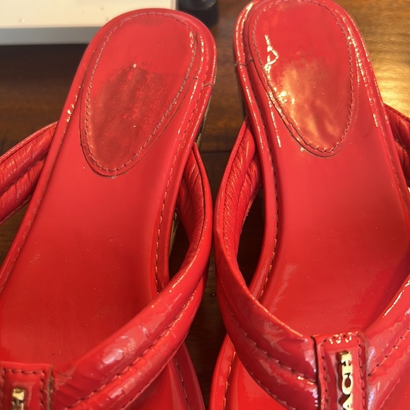 Coach Shoes Womens Coach Wedge Flip Flop Poshmark